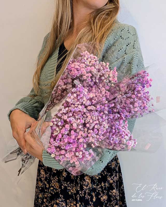 Paniculata preservada malva