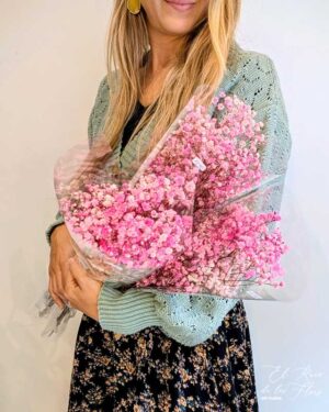 Paniculata preservada rosa claro